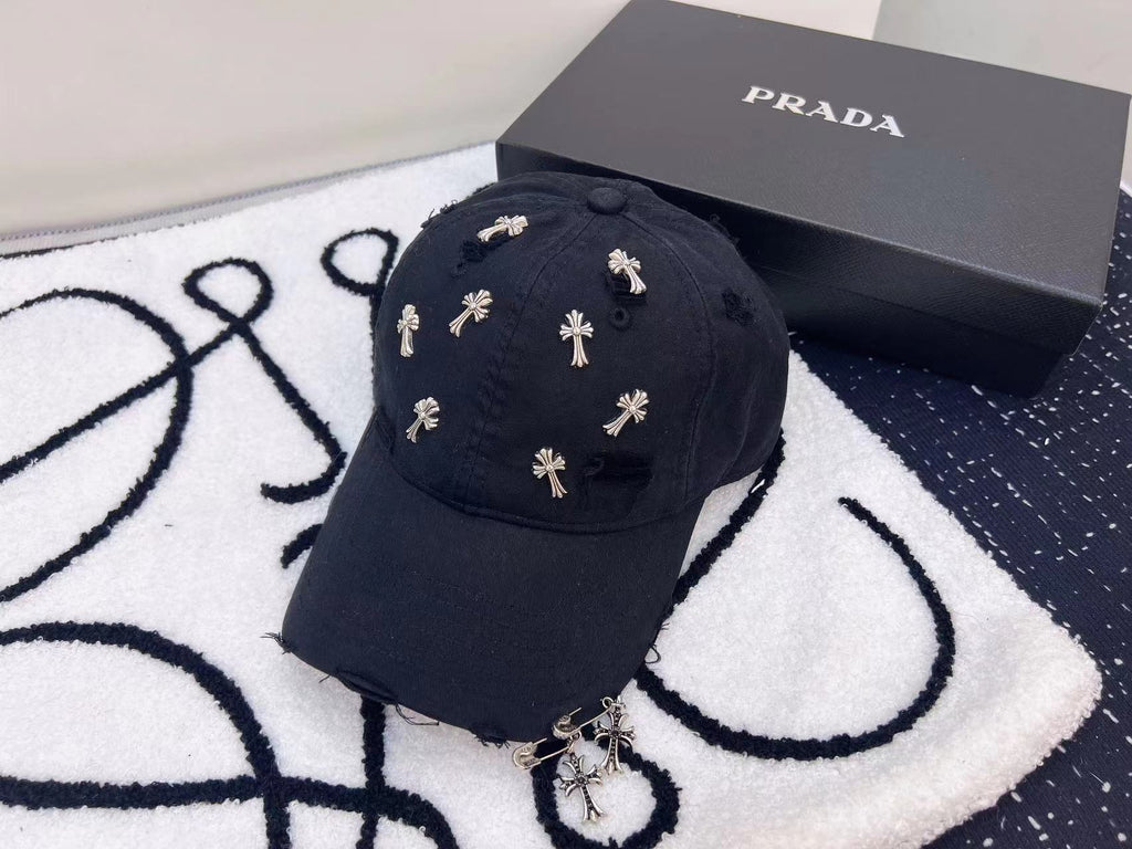 ❤Chrome Hearts New Baseball Cap Details Baseball Cap