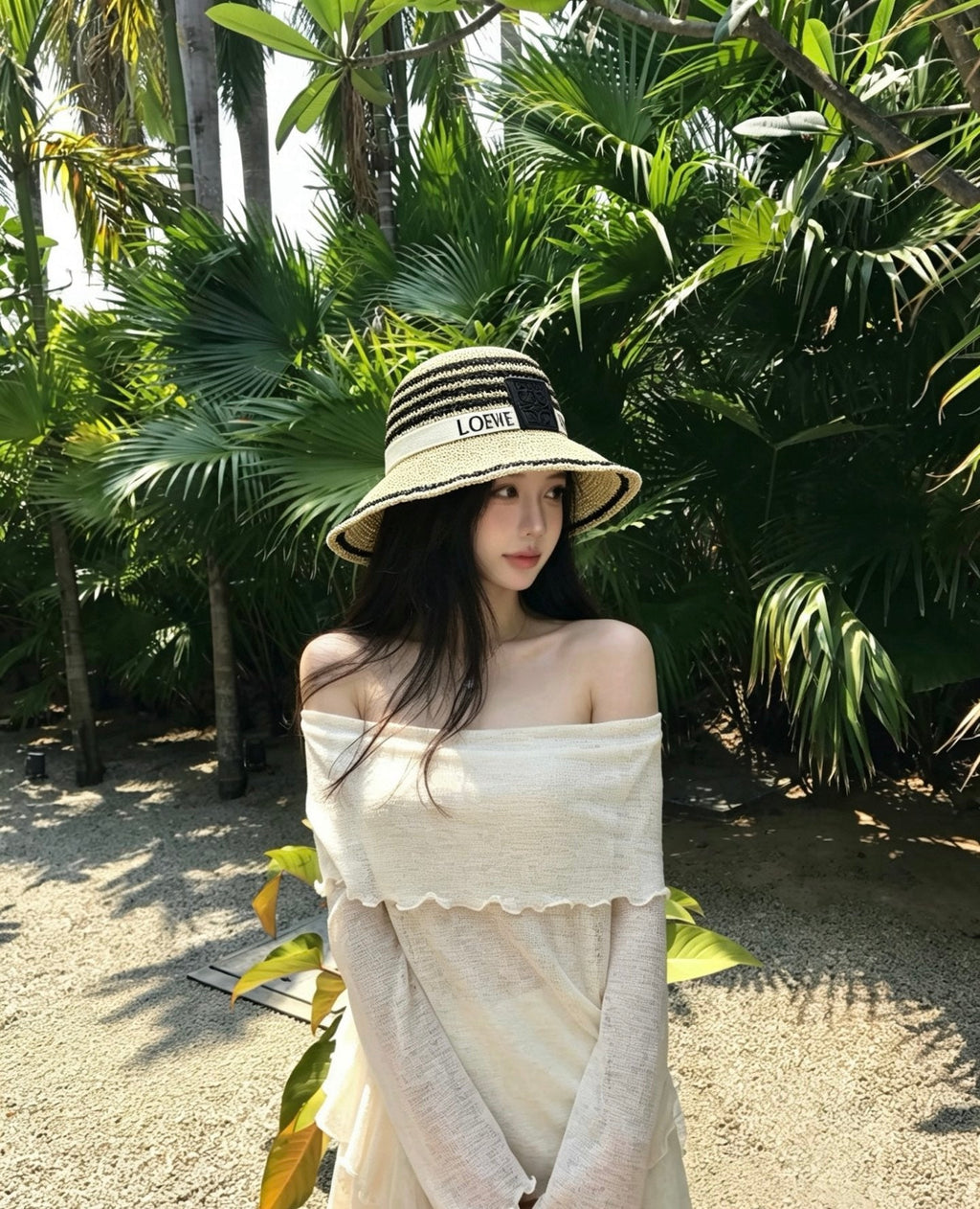 LOEWE Hand-Hooked Beret