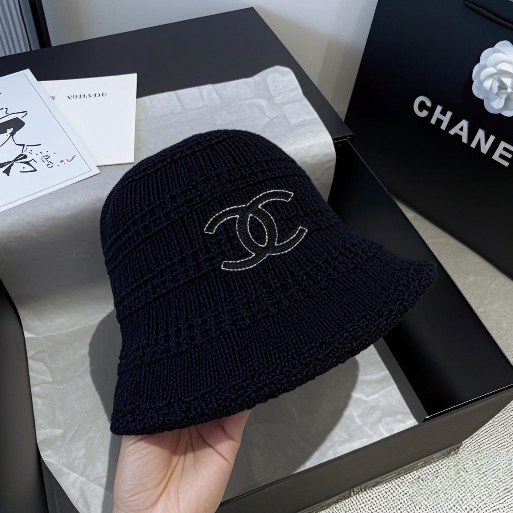 Chanel Knit Little Chanel Style Fisherman Hat