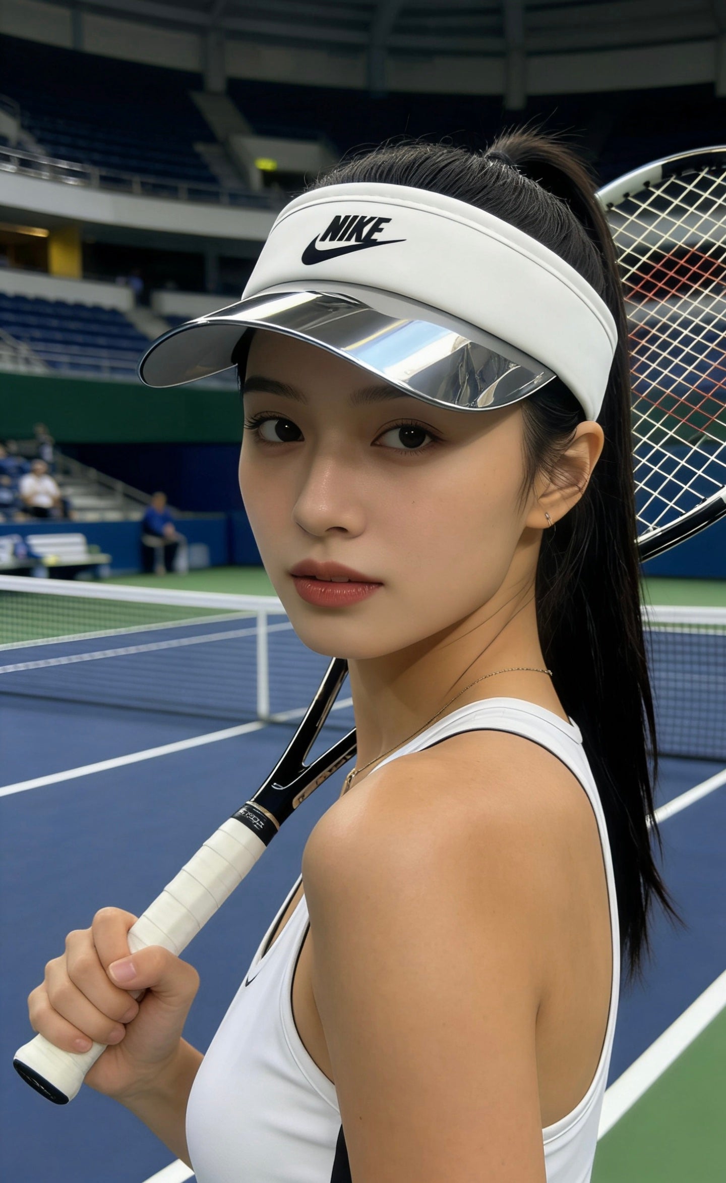 Nike lasers, lenses, sports caps