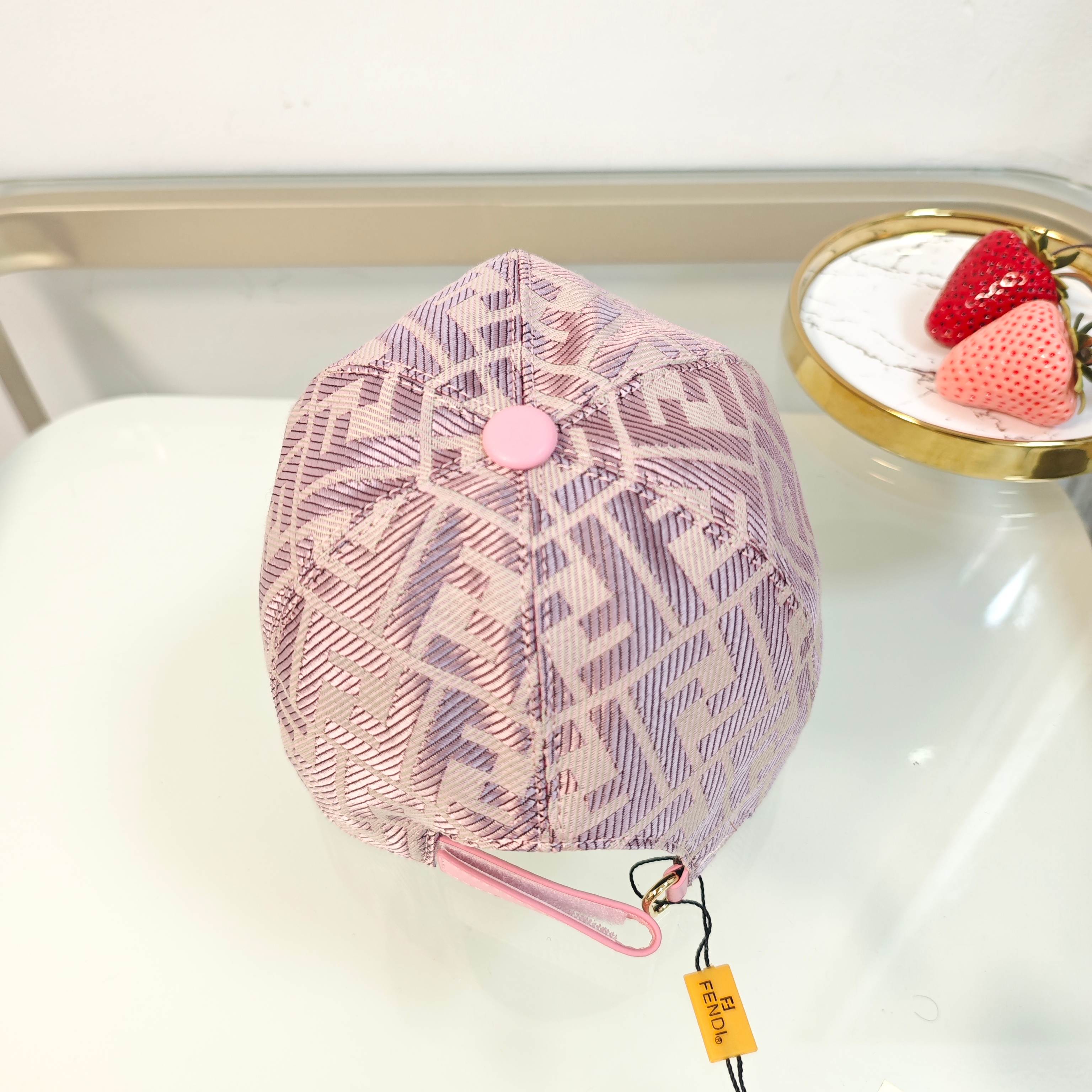 Fendi Embroidered Baseball Cap