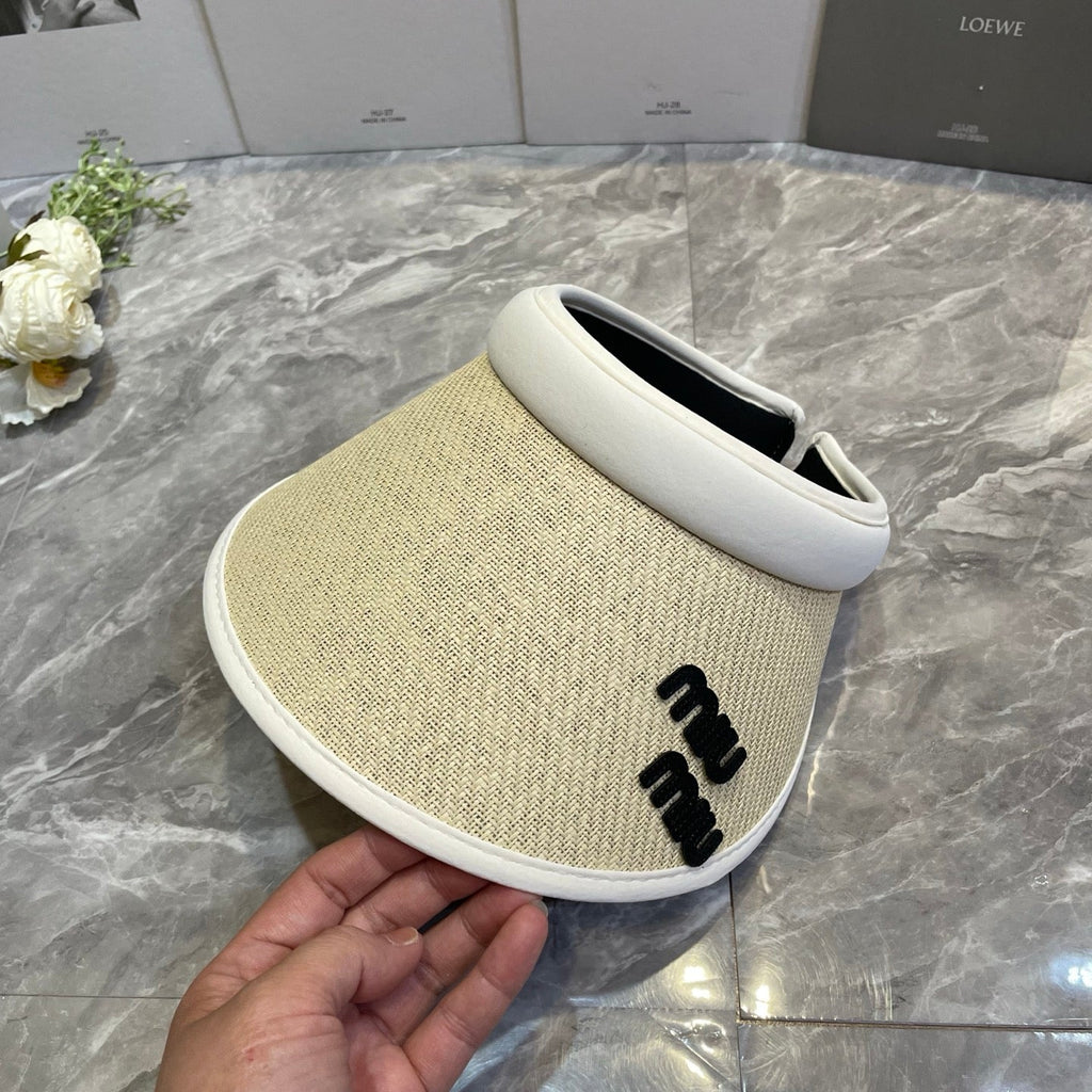MiuMiu Open-top sun hat