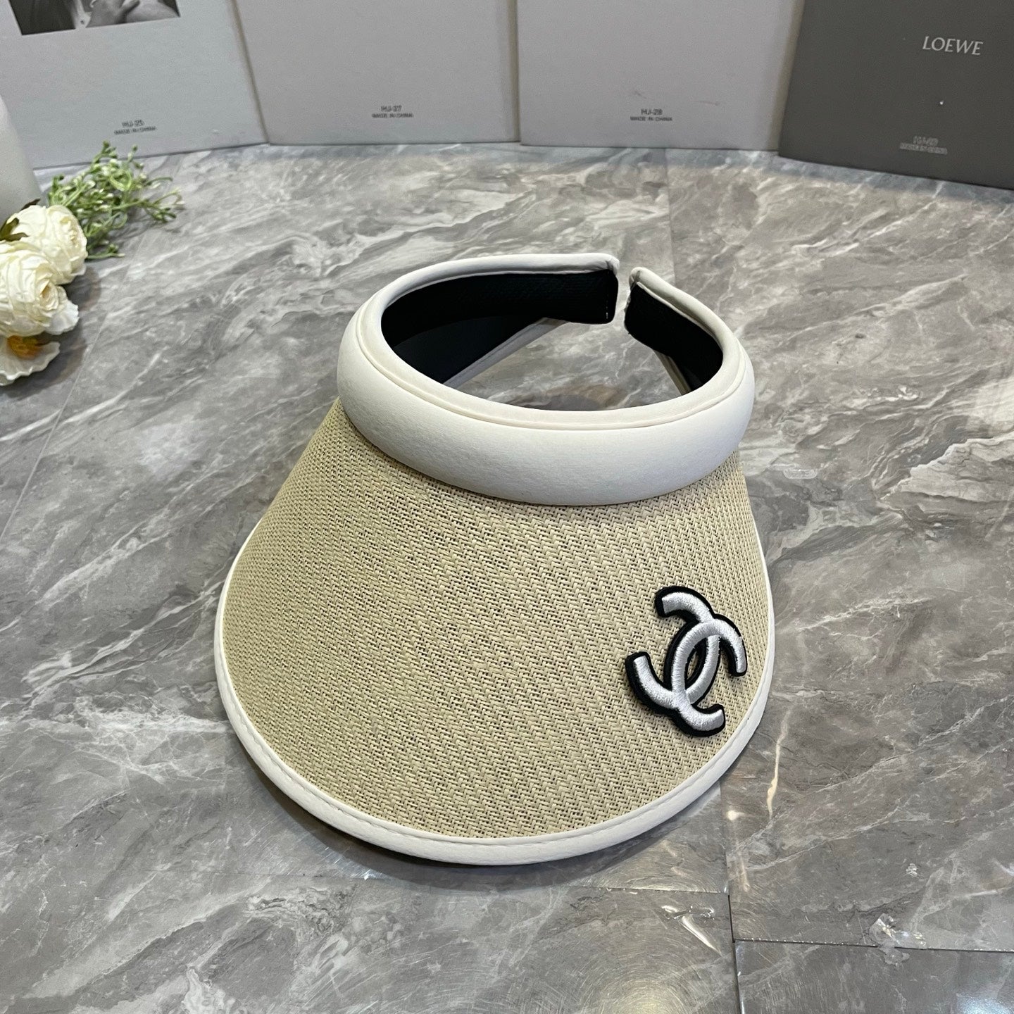 Chanel Open-top sun hat