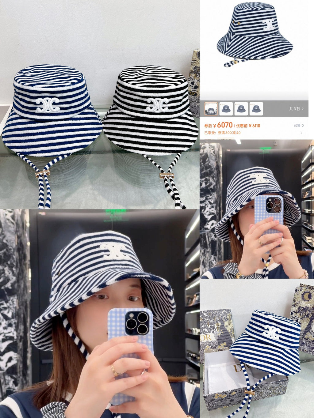 CELINE Fisherman Hat