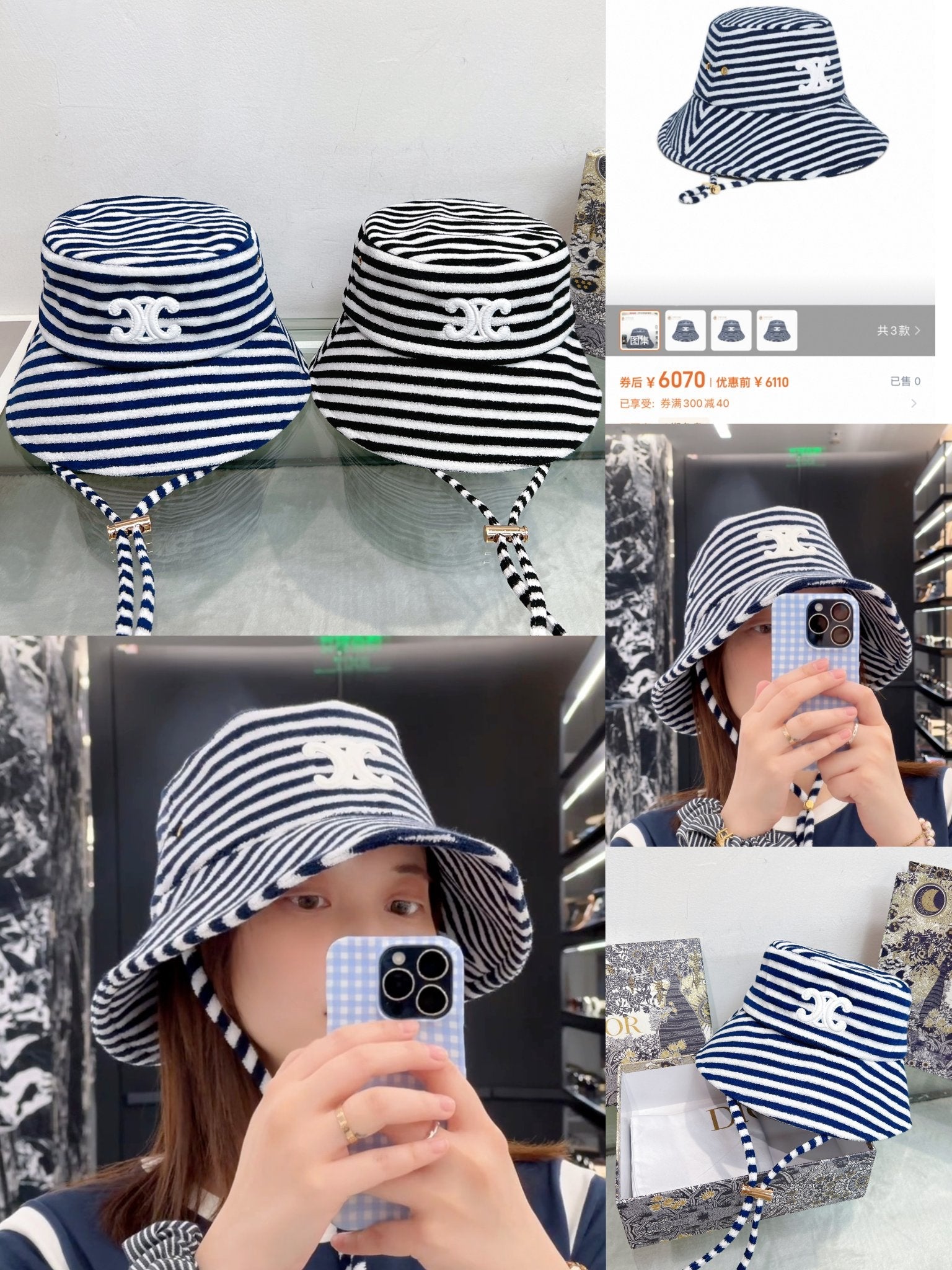 CELINE Fisherman Hat