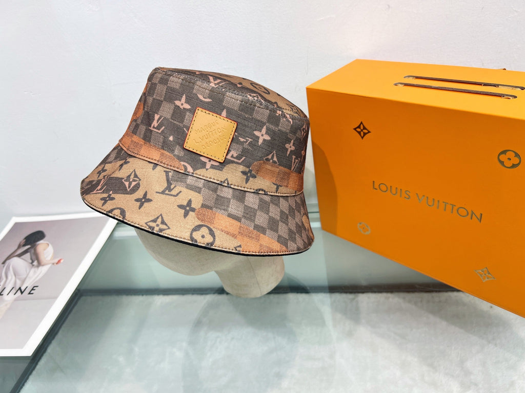 LV Double-sided Camouflage Fisherman Hat