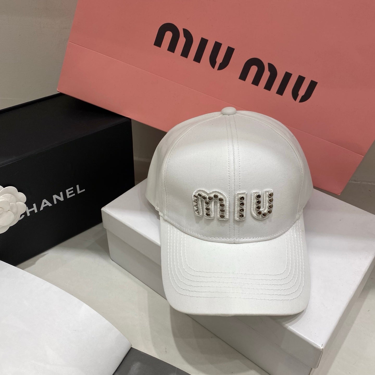MiuMiu Baseball Cap